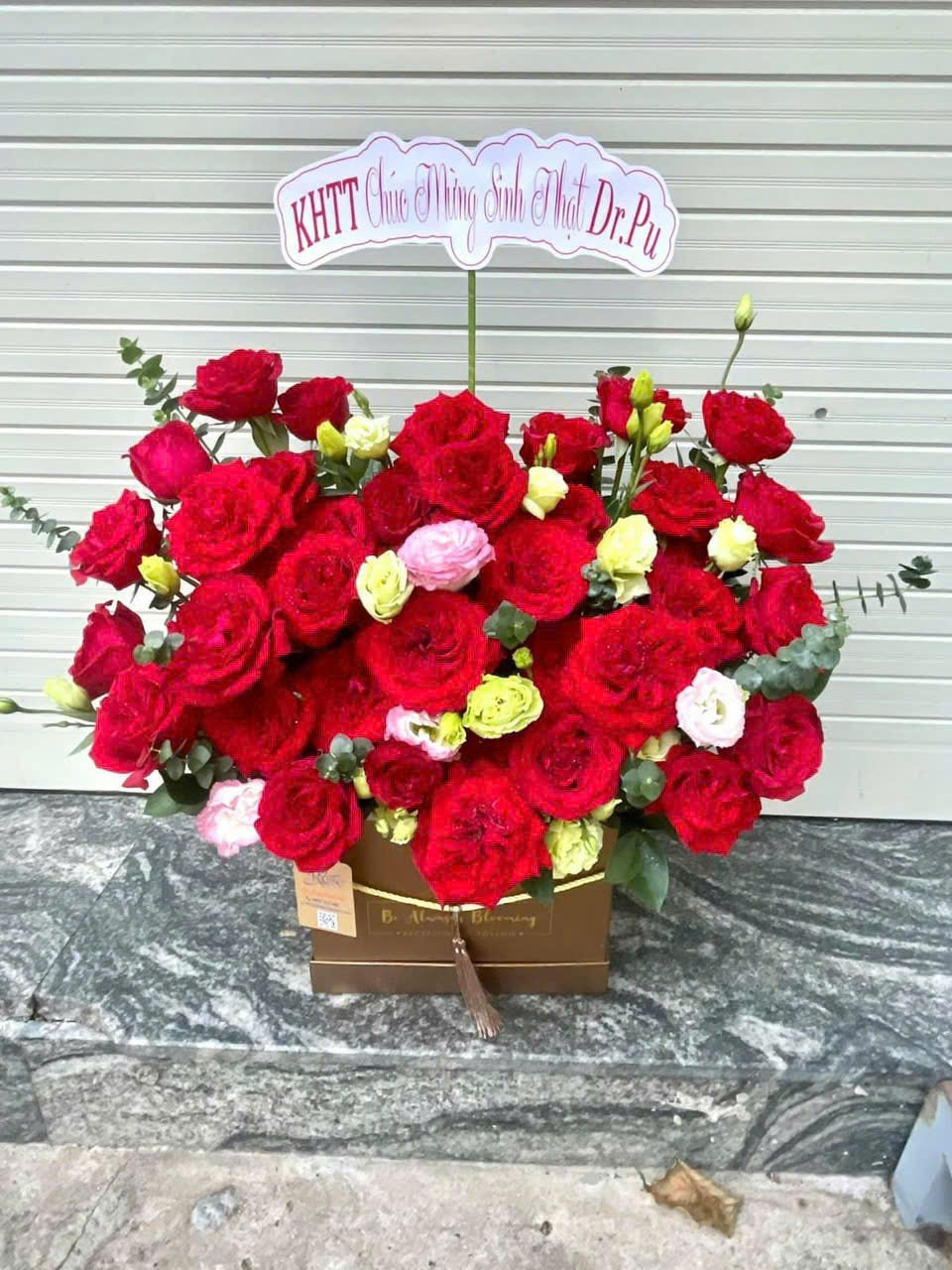 Hộp hoa tươi 3007