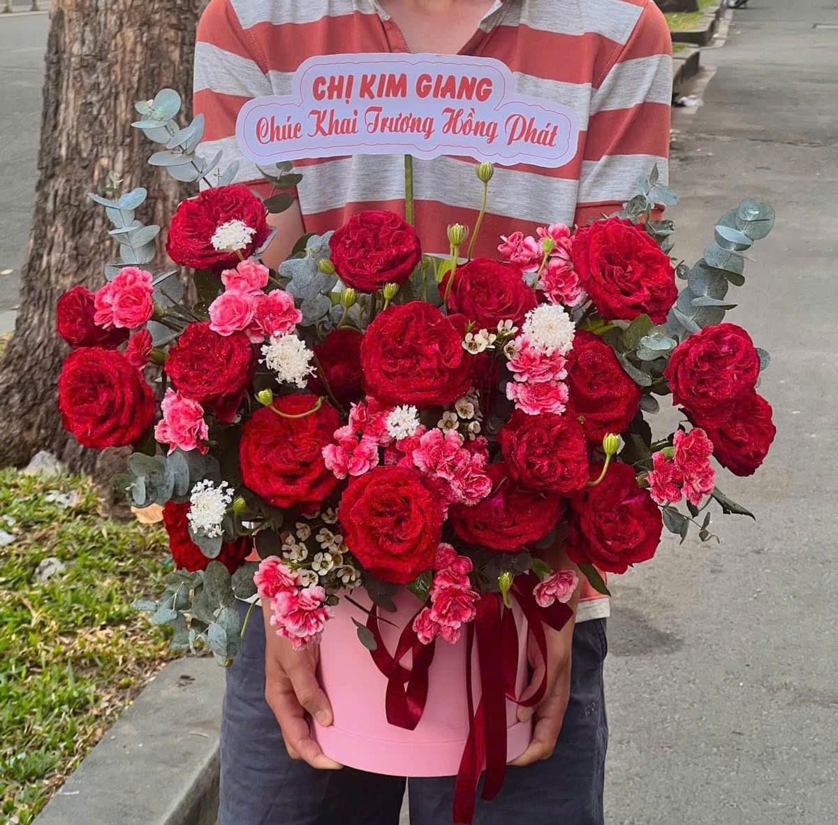 Hộp hoa tươi 3006