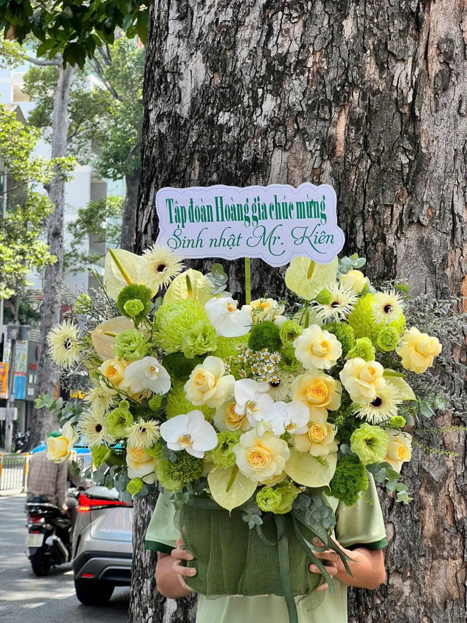 Giỏ hoa tươi 3019