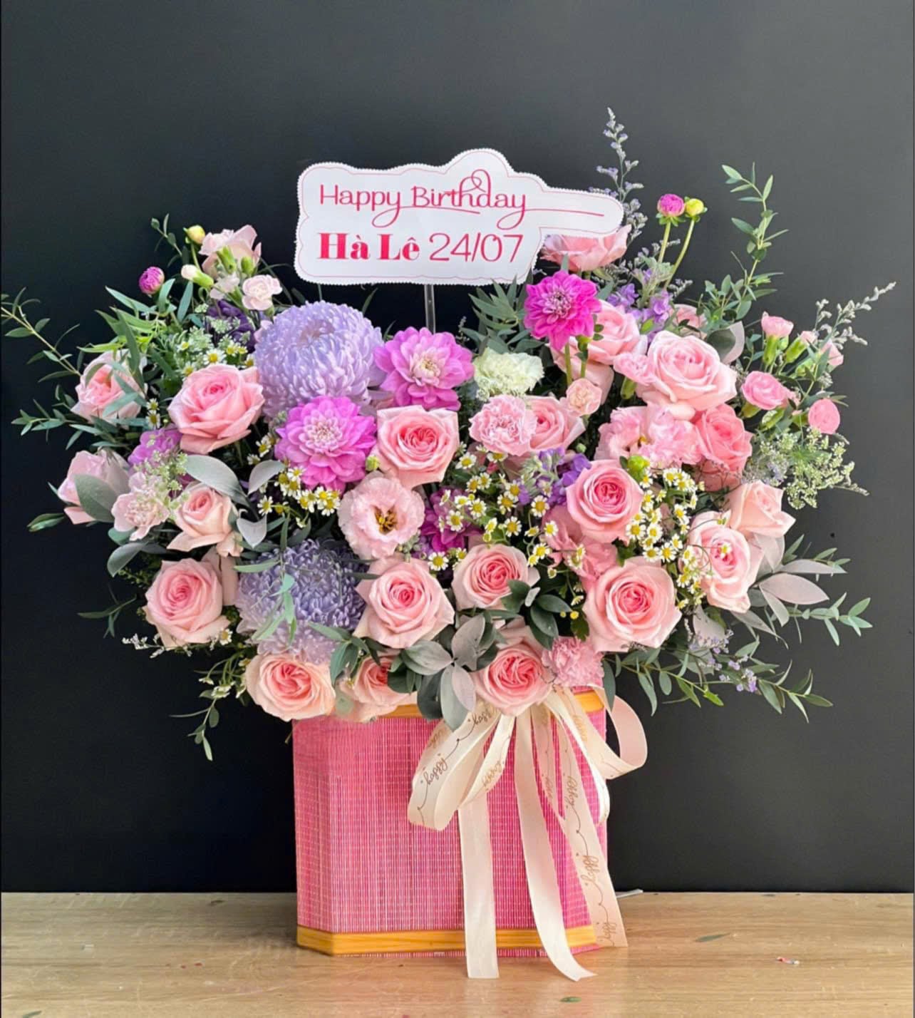 Giỏ hoa tươi 3026